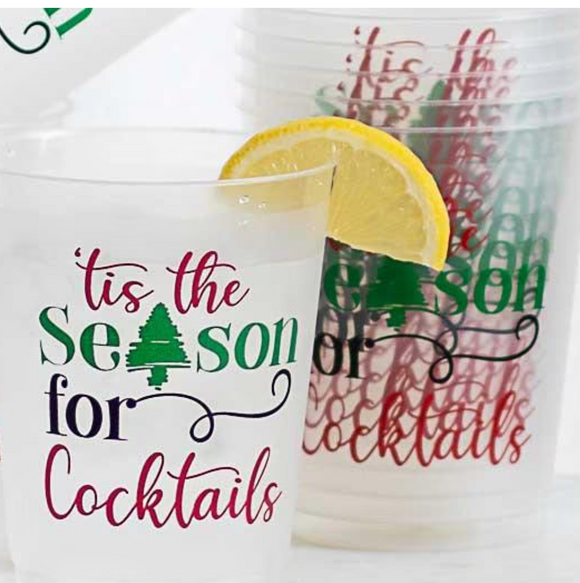 Tis the Season for Cocktail Party Cups