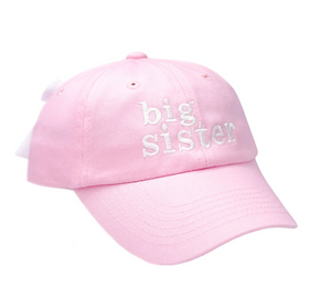 Big Sister Bow Baseball Hat